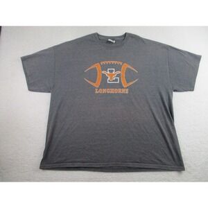 Texas Longhorns Shirt Mens 2XL‎ NCAA Football Hanes Heavyweight Tee